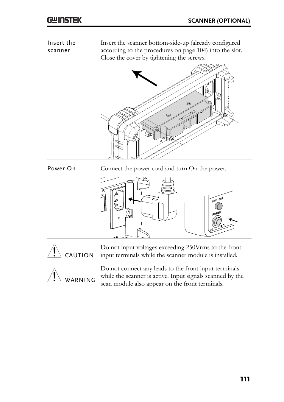 GW Instek GDM-8261A User manual User Manual | Page 111 / 230