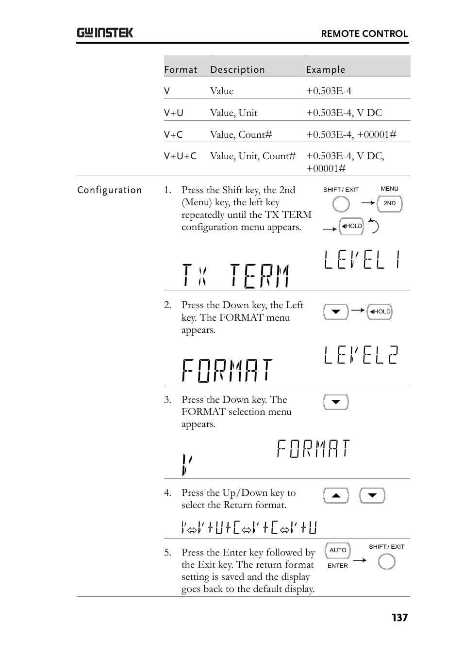 GW Instek GDM-8261A User manual User Manual | Page 137 / 230