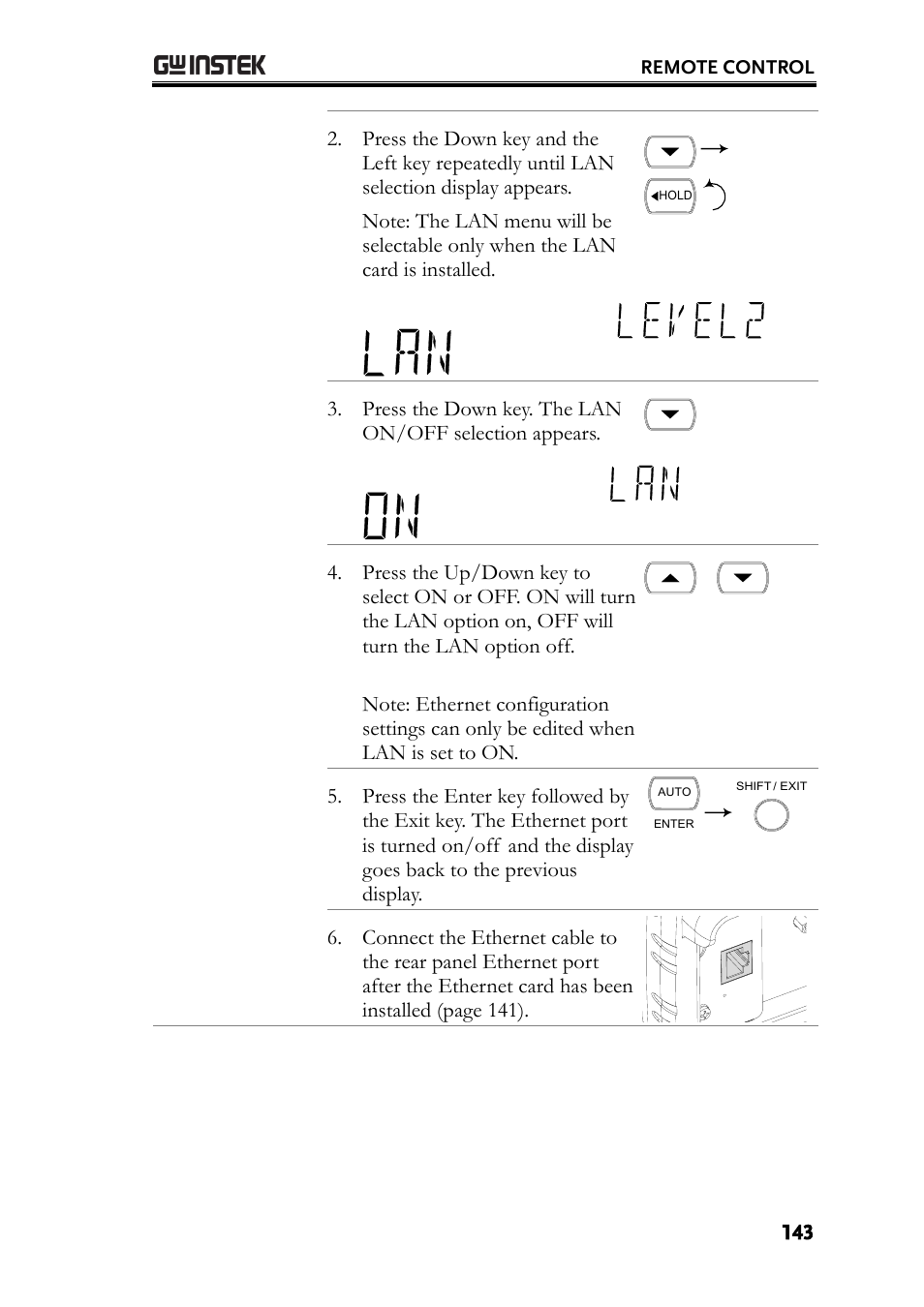GW Instek GDM-8261A User manual User Manual | Page 143 / 230