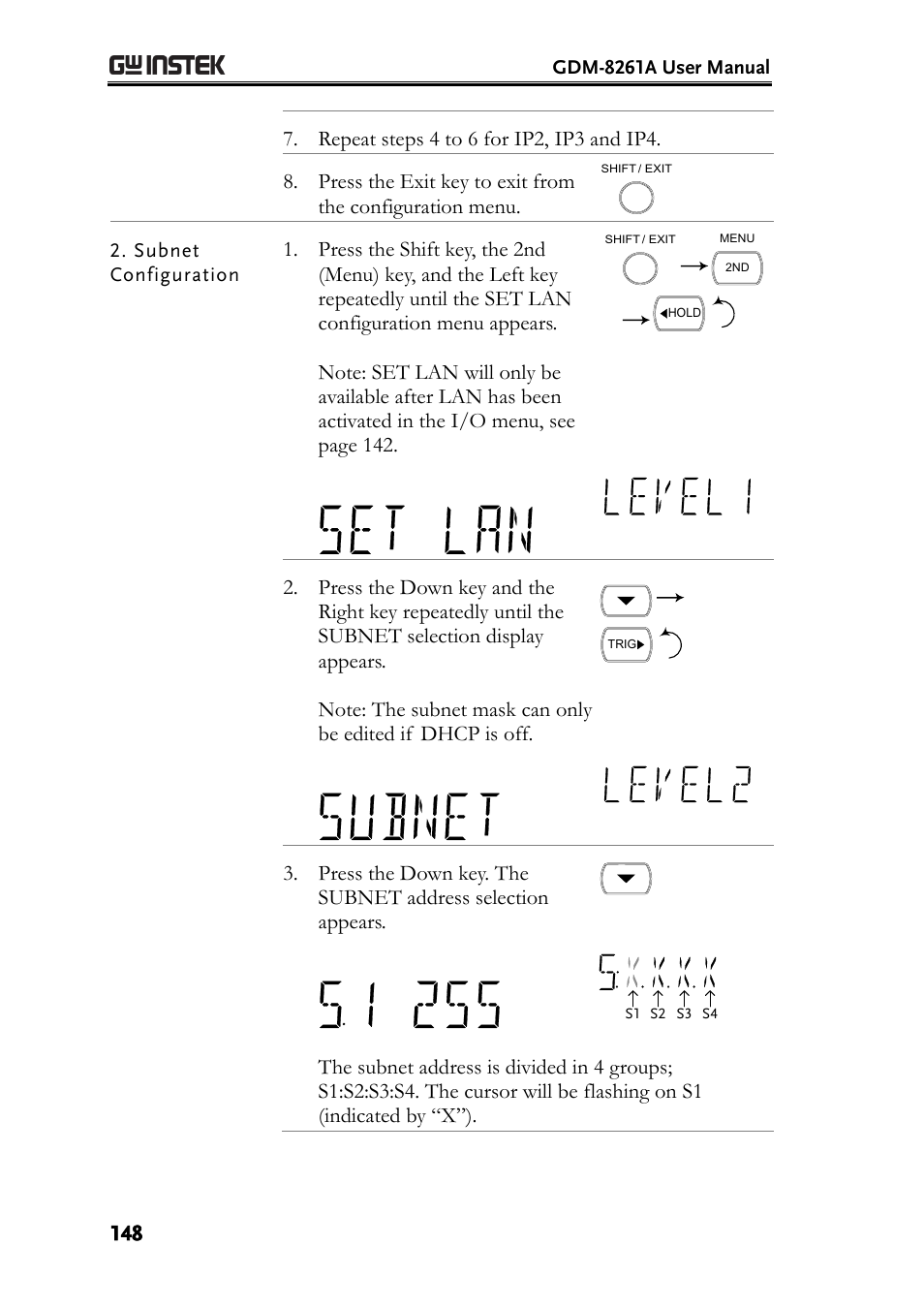 GW Instek GDM-8261A User manual User Manual | Page 148 / 230