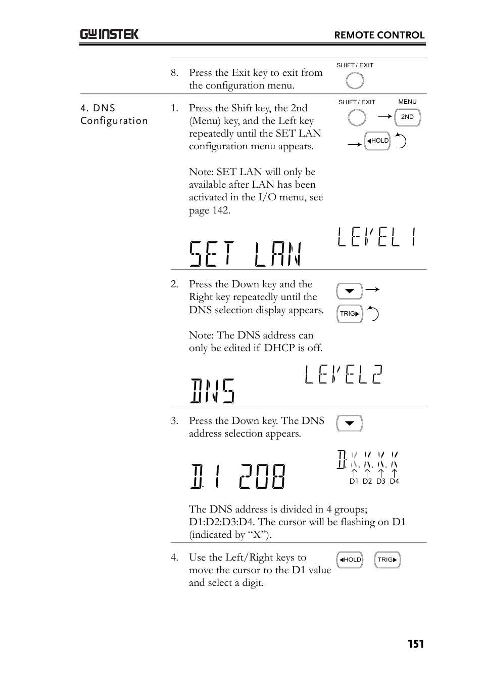 GW Instek GDM-8261A User manual User Manual | Page 151 / 230