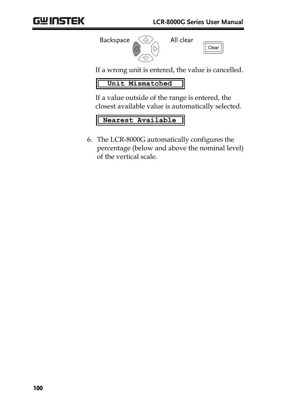 GW Instek LCR-8101 (Replaced by LCR-8101G) User Manual | Page 100 / 139