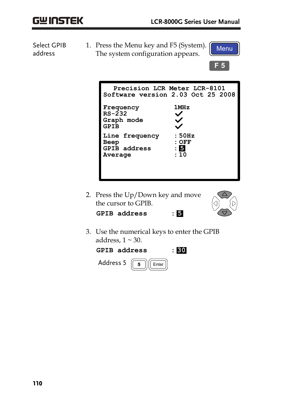 GW Instek LCR-8101 (Replaced by LCR-8101G) User Manual | Page 110 / 139