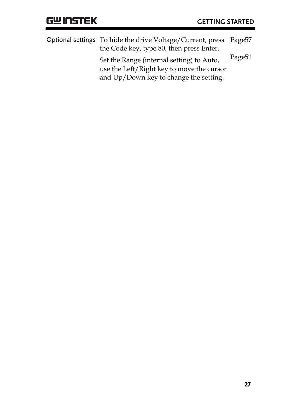 GW Instek LCR-8101 (Replaced by LCR-8101G) User Manual | Page 27 / 139
