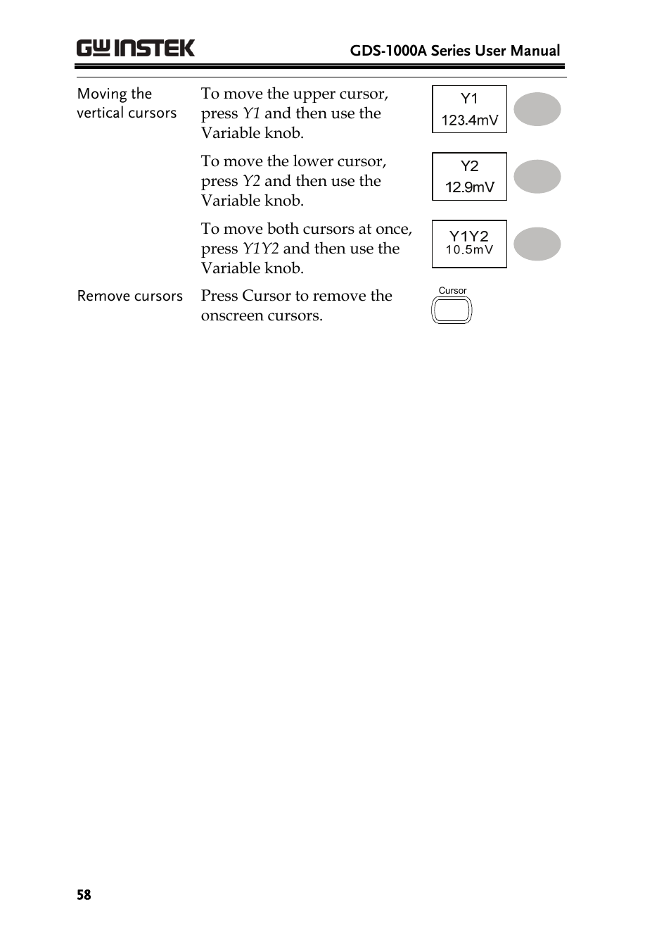 GW Instek GDS-1000A Series User Manual User Manual | Page 58 / 135