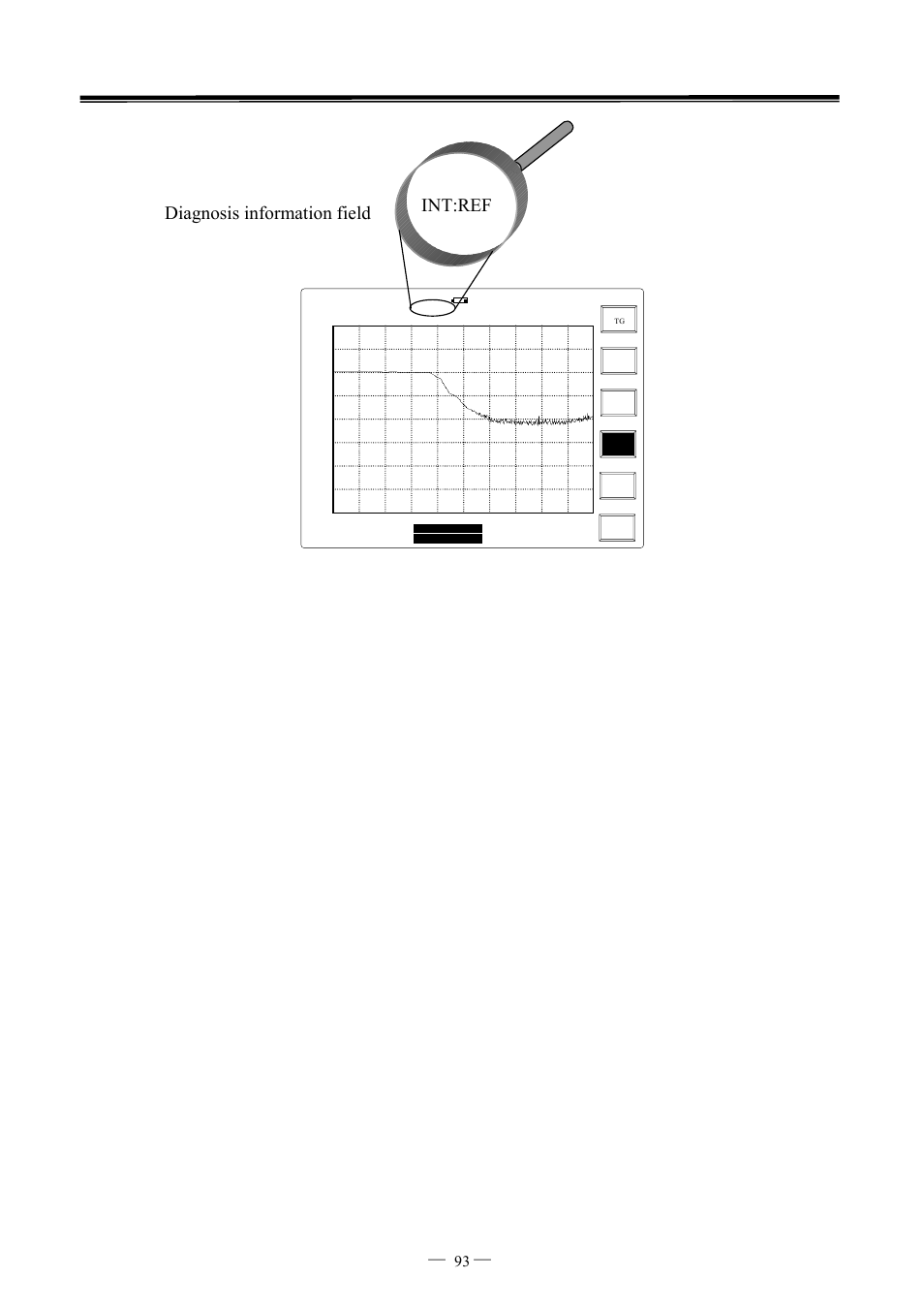 Int:ref diagnosis information field, 7ghz spectrum analyzer operation manual ⎯ ⎯ 93 | GW Instek GSP-827 User Manual User Manual | Page 94 / 97