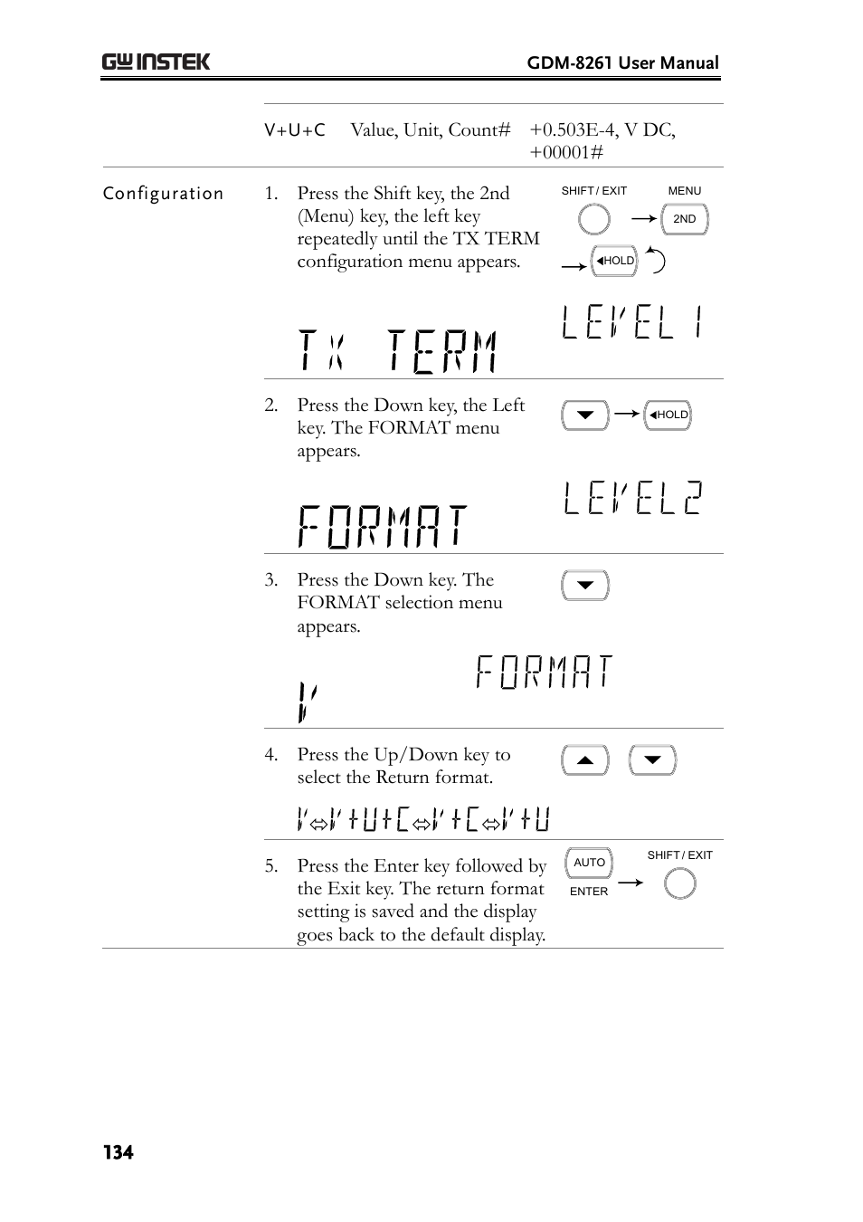 GW Instek GDM-8261 User Manual User Manual | Page 134 / 224