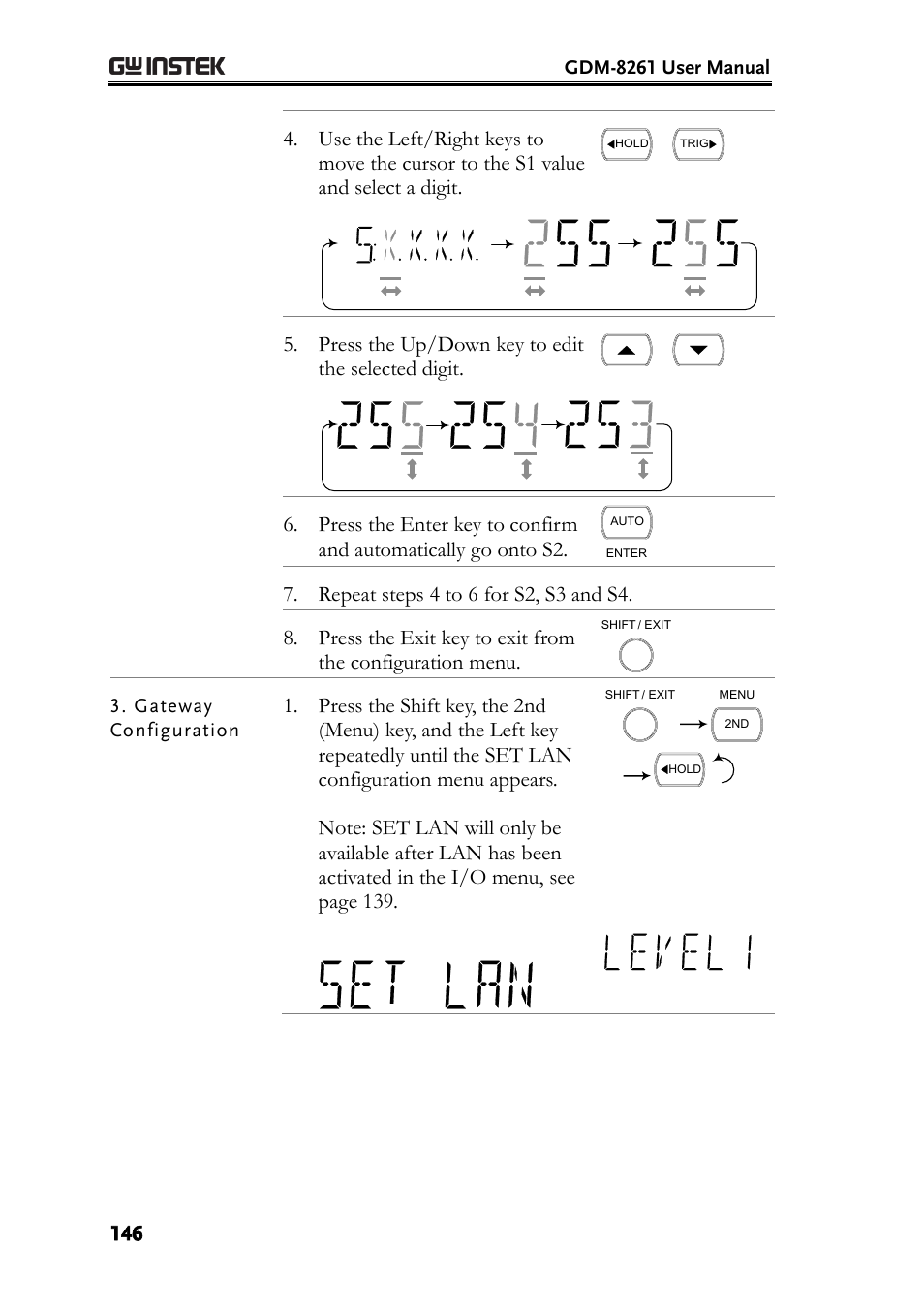 GW Instek GDM-8261 User Manual User Manual | Page 146 / 224