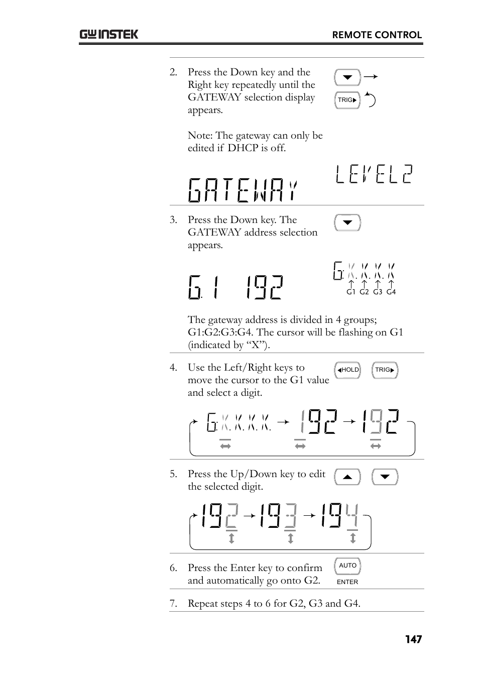 GW Instek GDM-8261 User Manual User Manual | Page 147 / 224