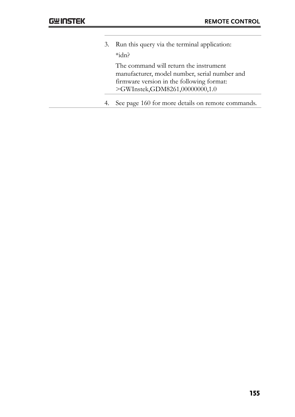 GW Instek GDM-8261 User Manual User Manual | Page 155 / 224