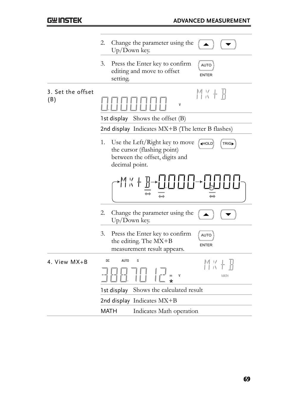 GW Instek GDM-8261 User Manual User Manual | Page 69 / 224