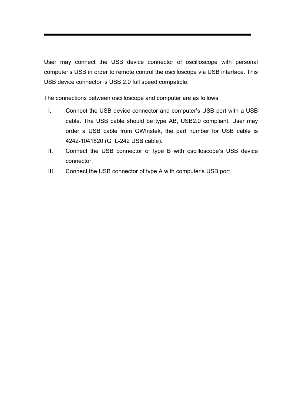 GW Instek GDS-2000 series Programming manual User Manual | Page 6 / 93