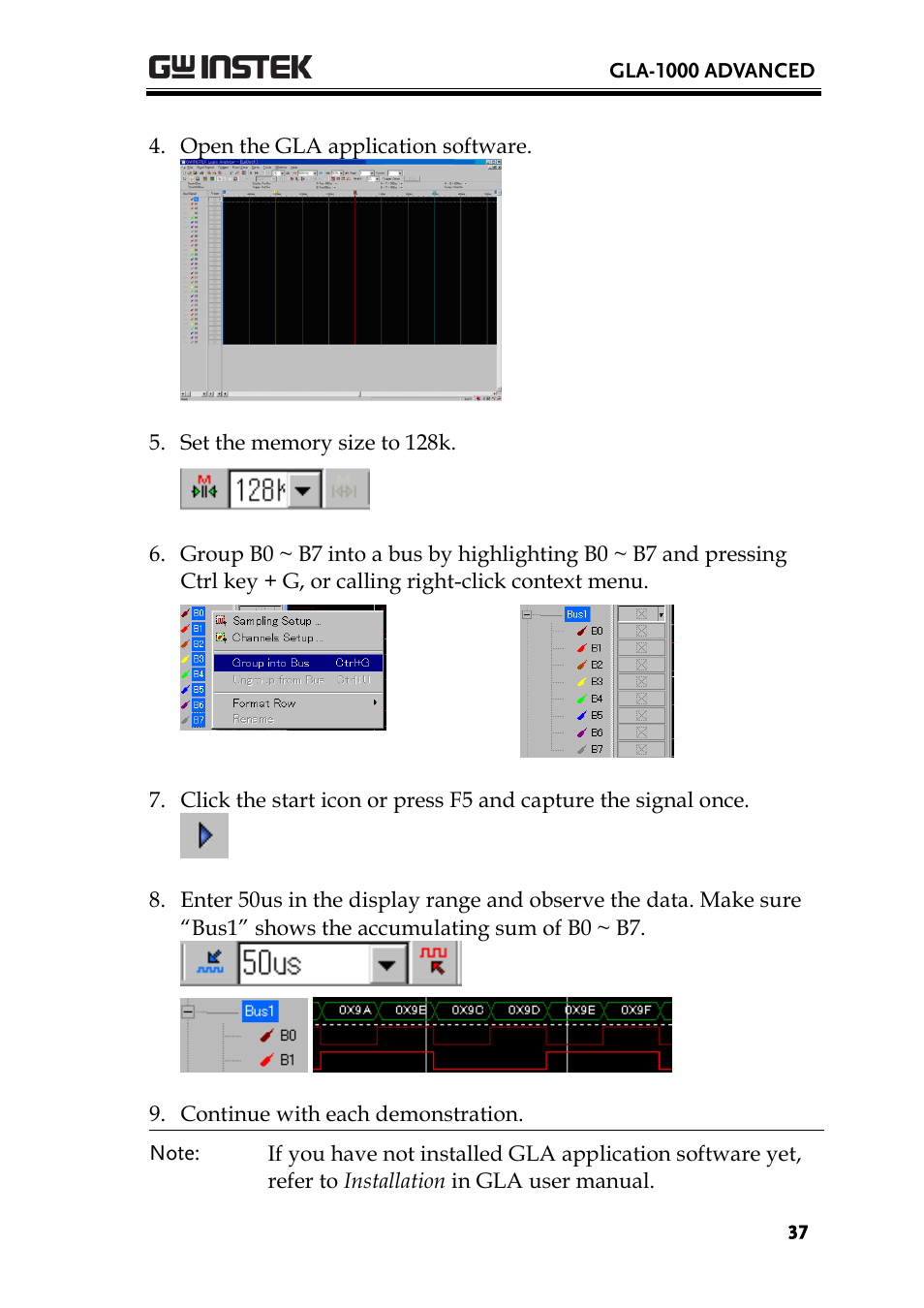 GW Instek GDS-2000 training manual User Manual | Page 37 / 46