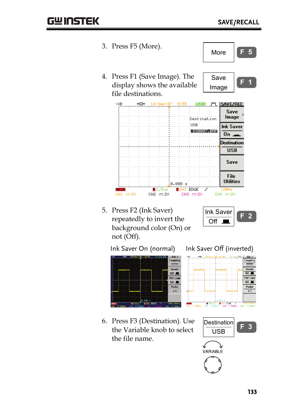 GW Instek GDS-2000 series Uer manual User Manual | Page 133 / 174