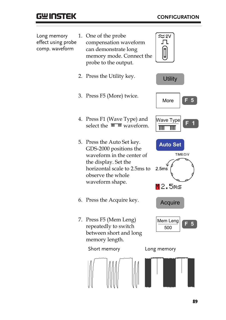GW Instek GDS-2000 series Uer manual User Manual | Page 89 / 174