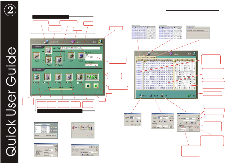 Source file editing, Operation window | GW Instek GUT-6001C User Manual | Page 3 / 5