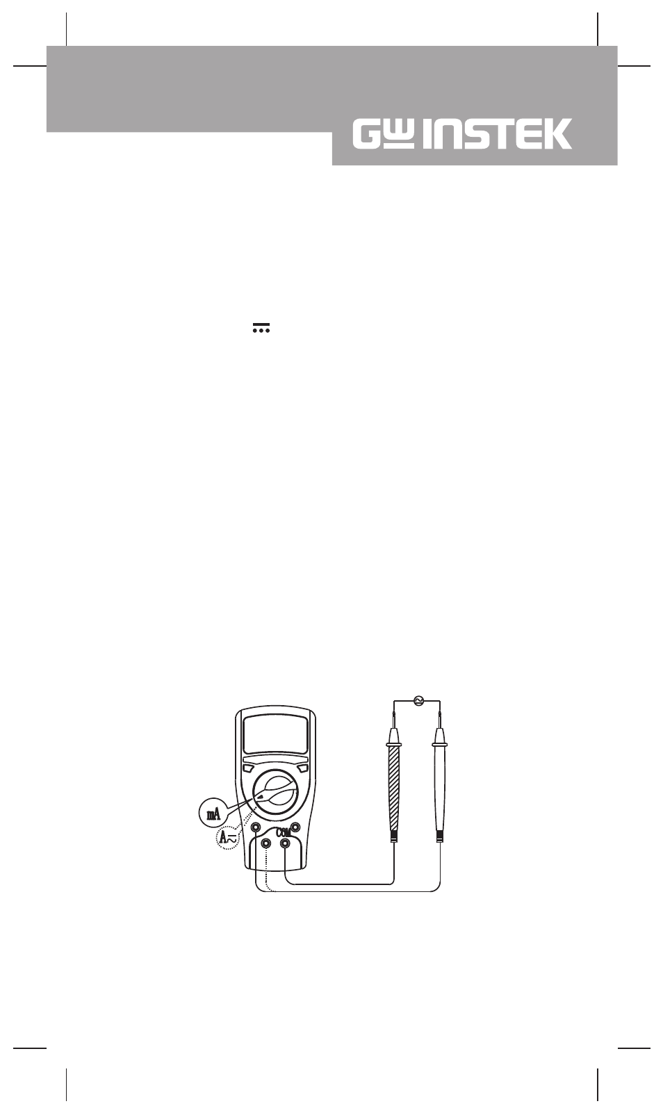 GW Instek GDM-356 User Manual | Page 17 / 33