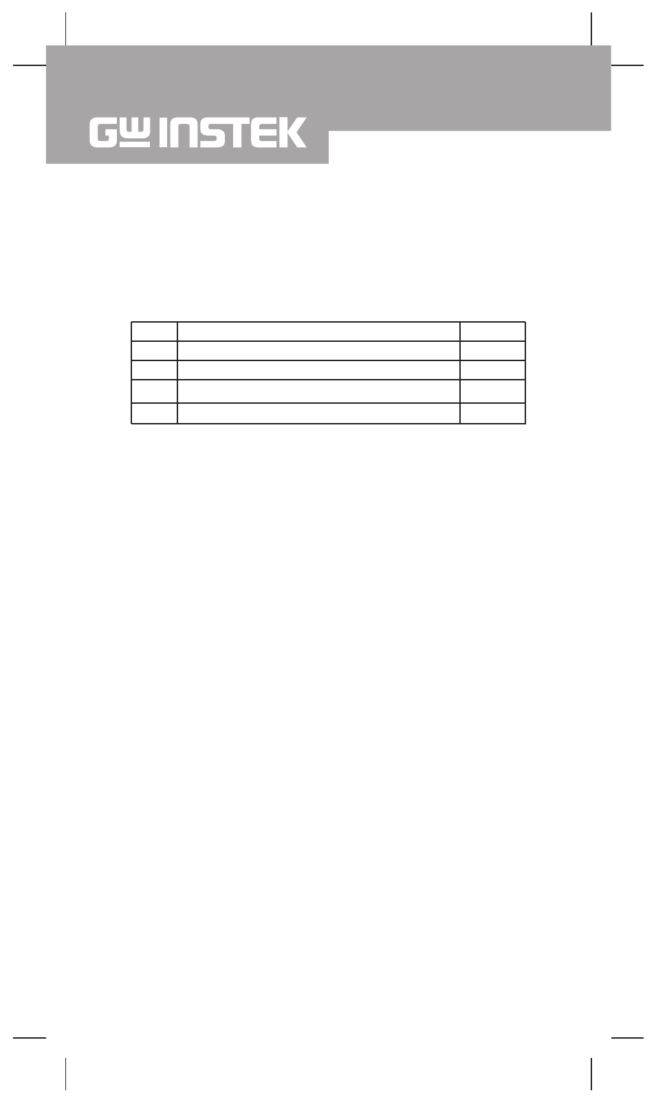 GW Instek GDM-356 User Manual | Page 4 / 33