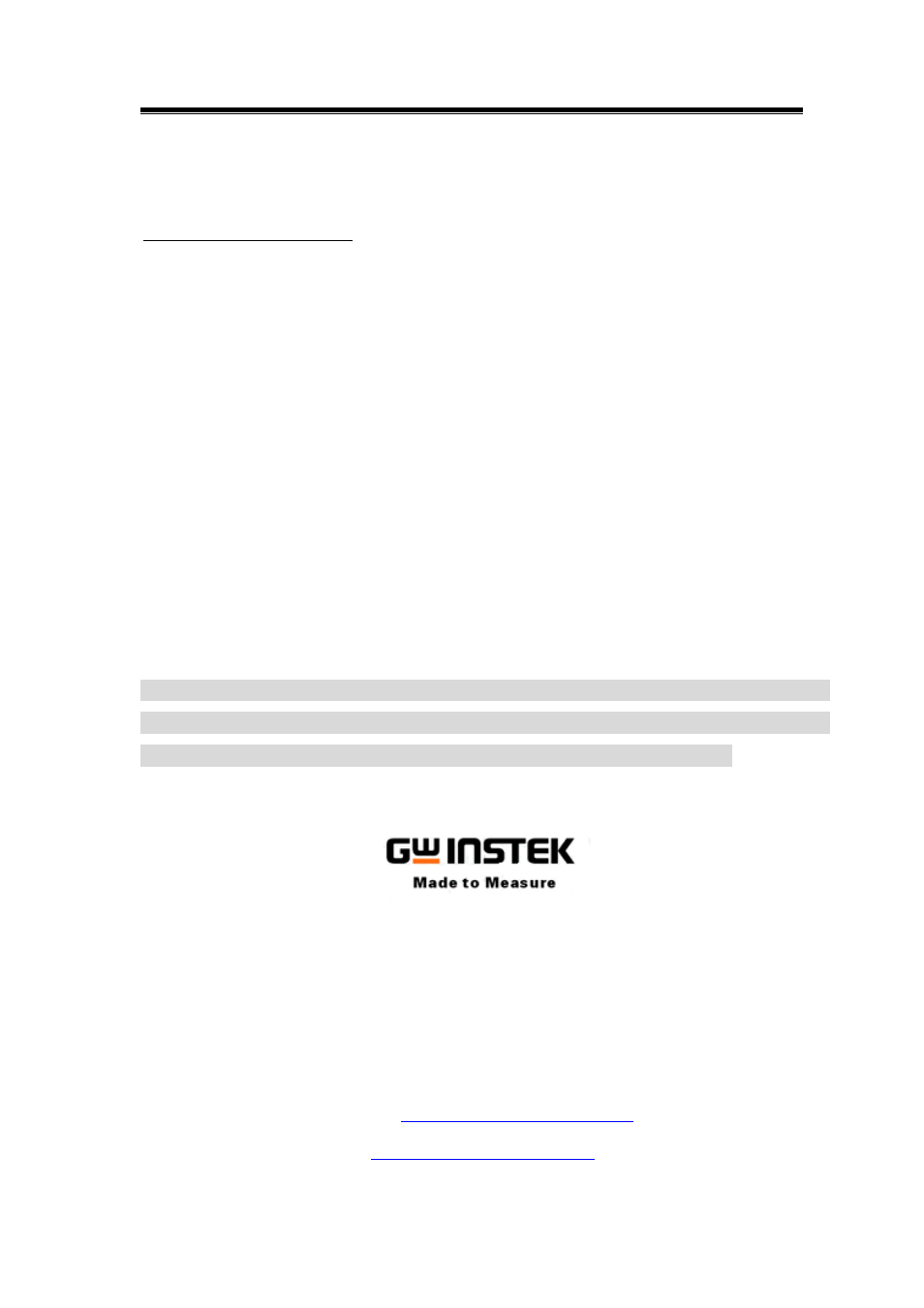 GW Instek GDS-800 Series Programming Manual User Manual | 89 pages