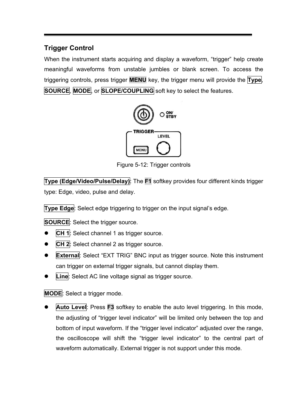 GW Instek GDS-800 Series User Manual User Manual | Page 28 / 83