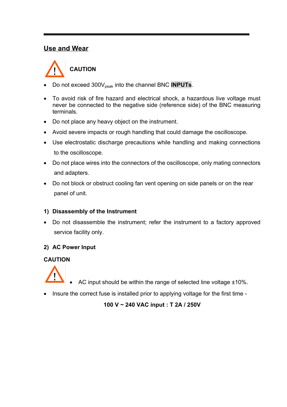 GW Instek GDS-800 Series User Manual User Manual | Page 4 / 83