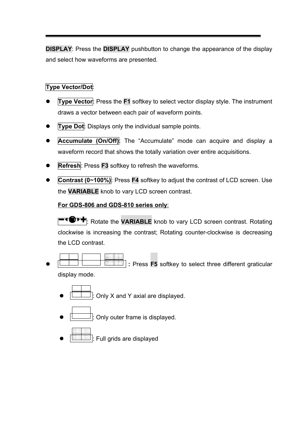 GW Instek GDS-800 Series User Manual User Manual | Page 43 / 83