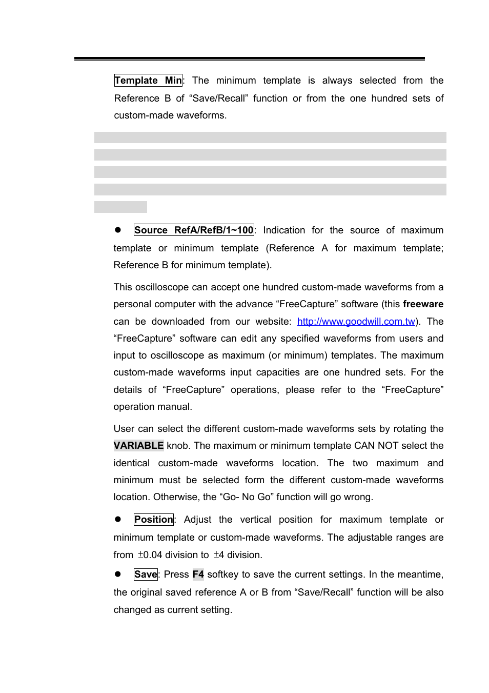 GW Instek GDS-800 Series User Manual User Manual | Page 47 / 83