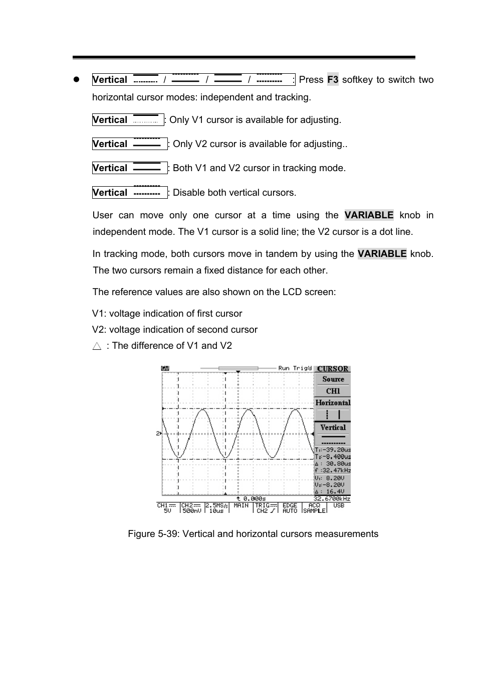 GW Instek GDS-800 Series User Manual User Manual | Page 61 / 83