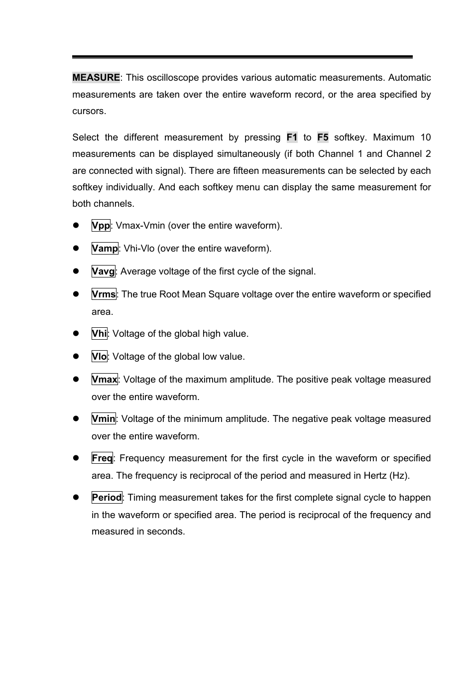 GW Instek GDS-800 Series User Manual User Manual | Page 62 / 83