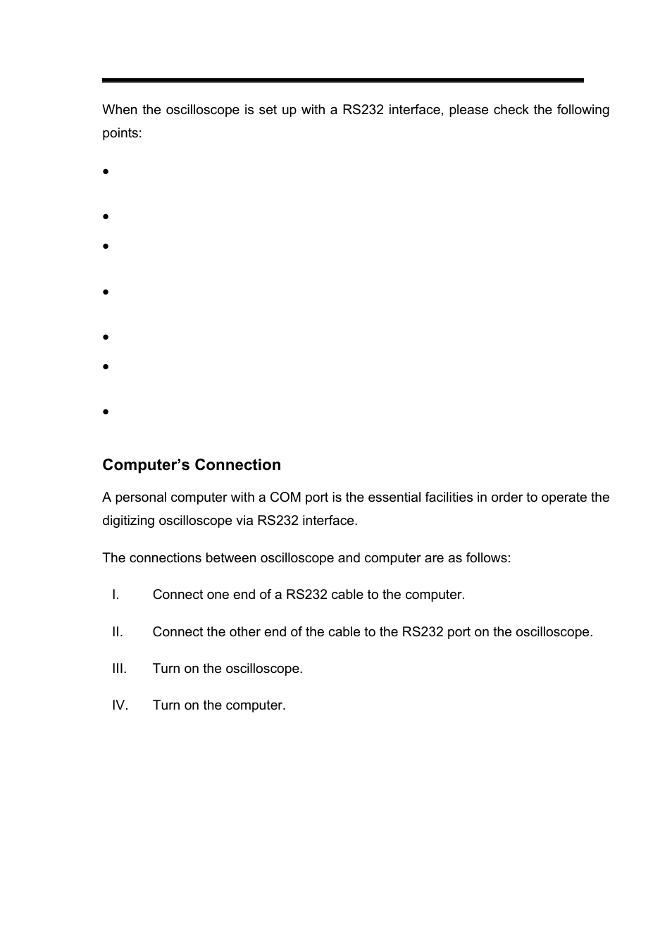 Computer’s connection | GW Instek GDS-800 Series User Manual User Manual | Page 70 / 83