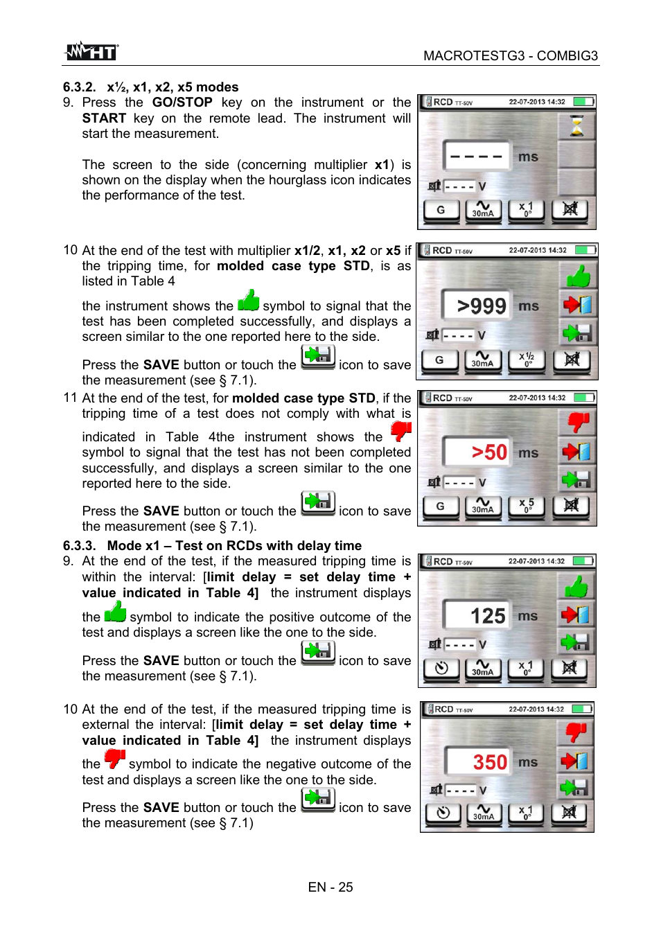 HT instruments MACROTEST G3 User Manual | Page 26 / 108