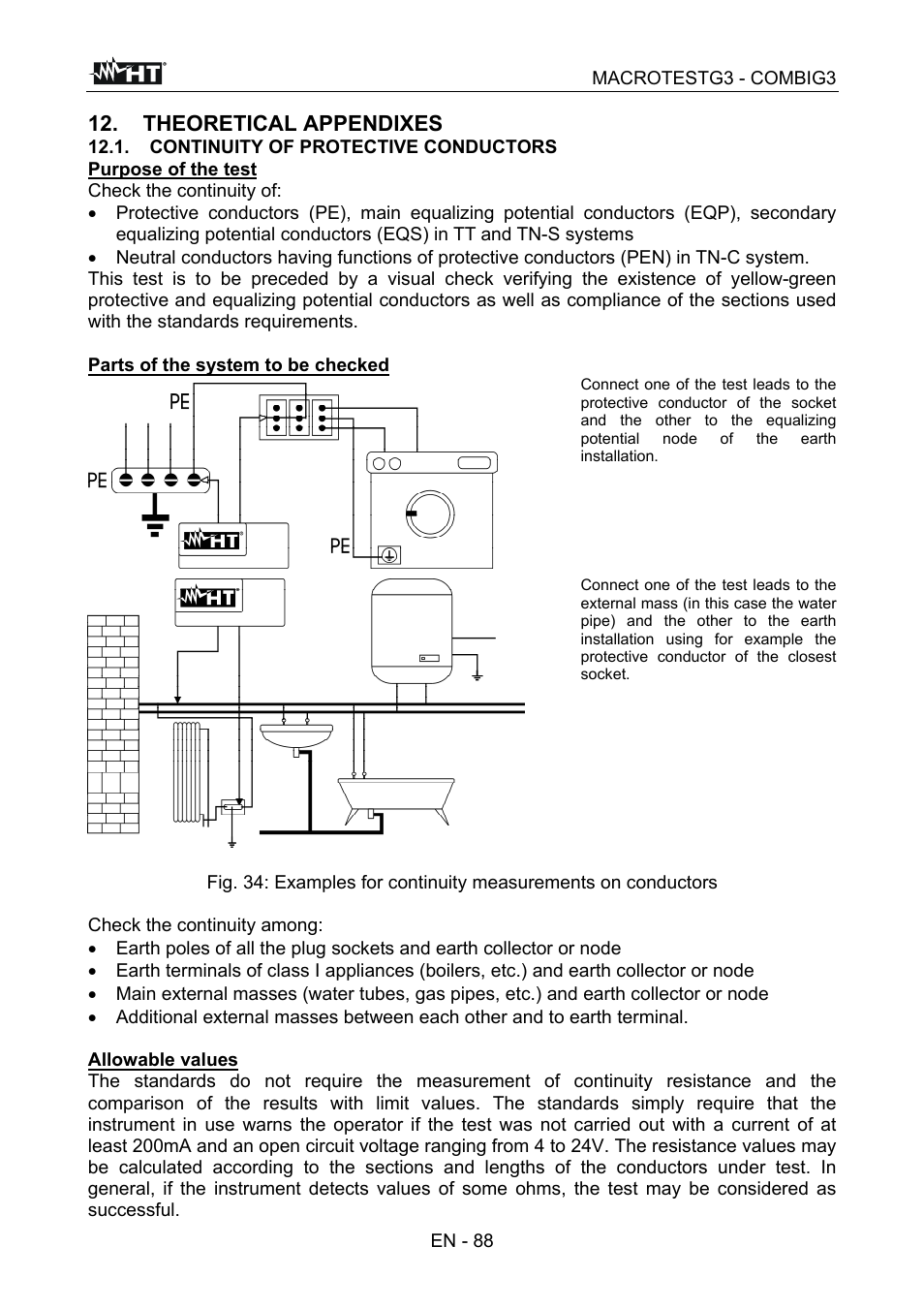 Theoretical appendixes | HT instruments MACROTEST G3 User Manual | Page 89 / 108