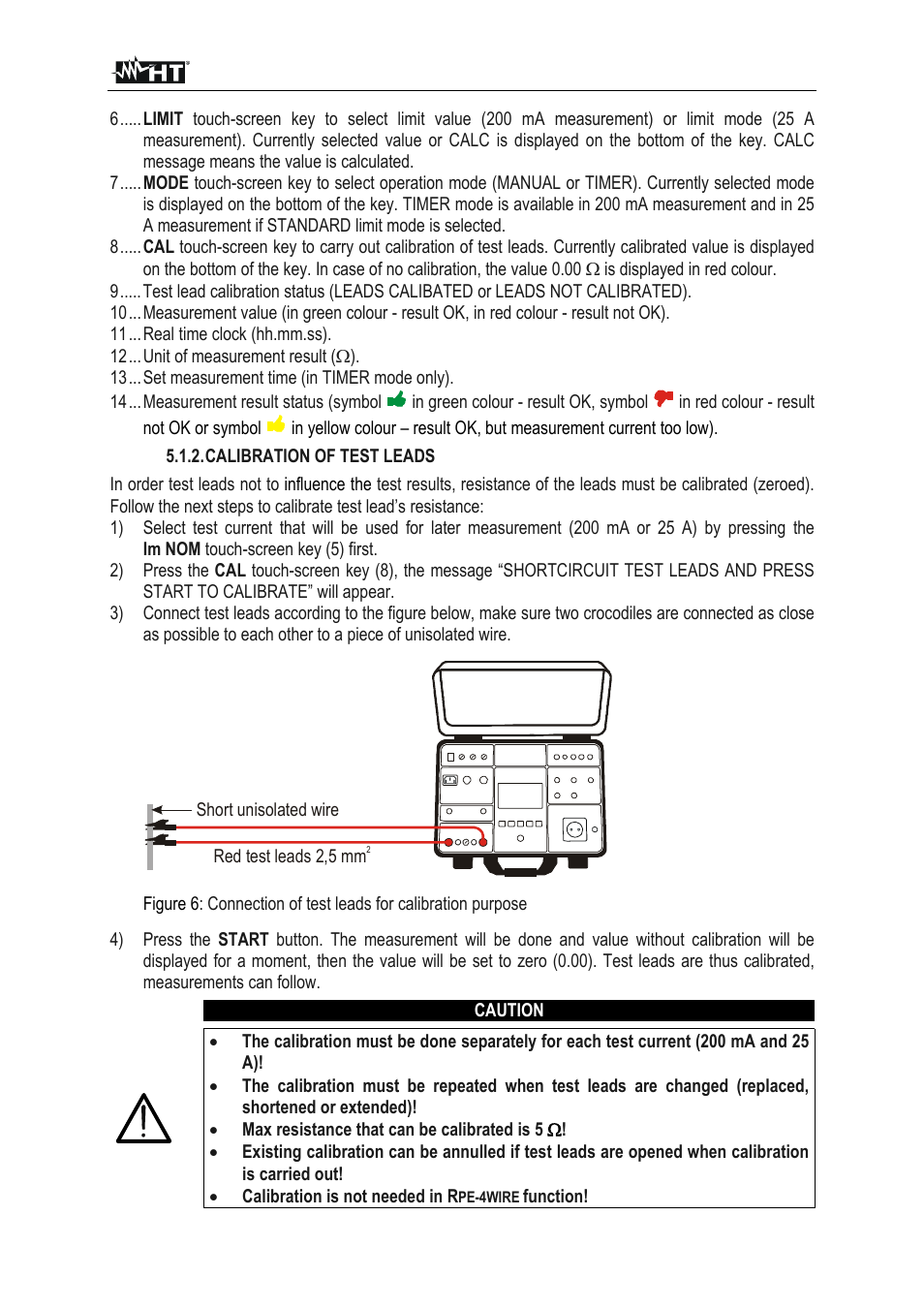 HT instruments FULLTEST3 User Manual | Page 15 / 92