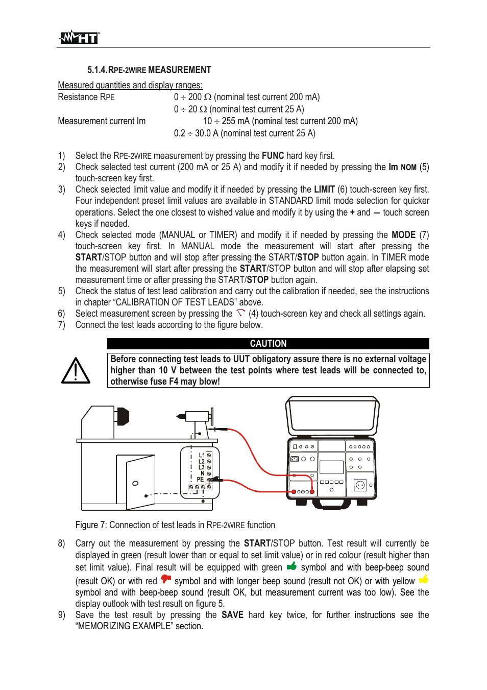 HT instruments FULLTEST3 User Manual | Page 17 / 92
