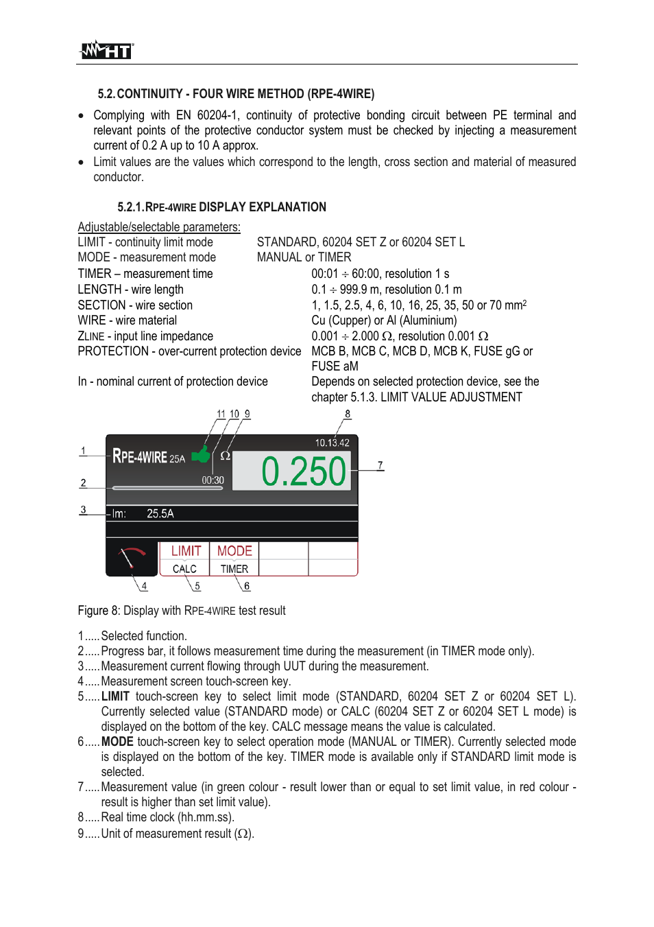 HT instruments FULLTEST3 User Manual | Page 19 / 92