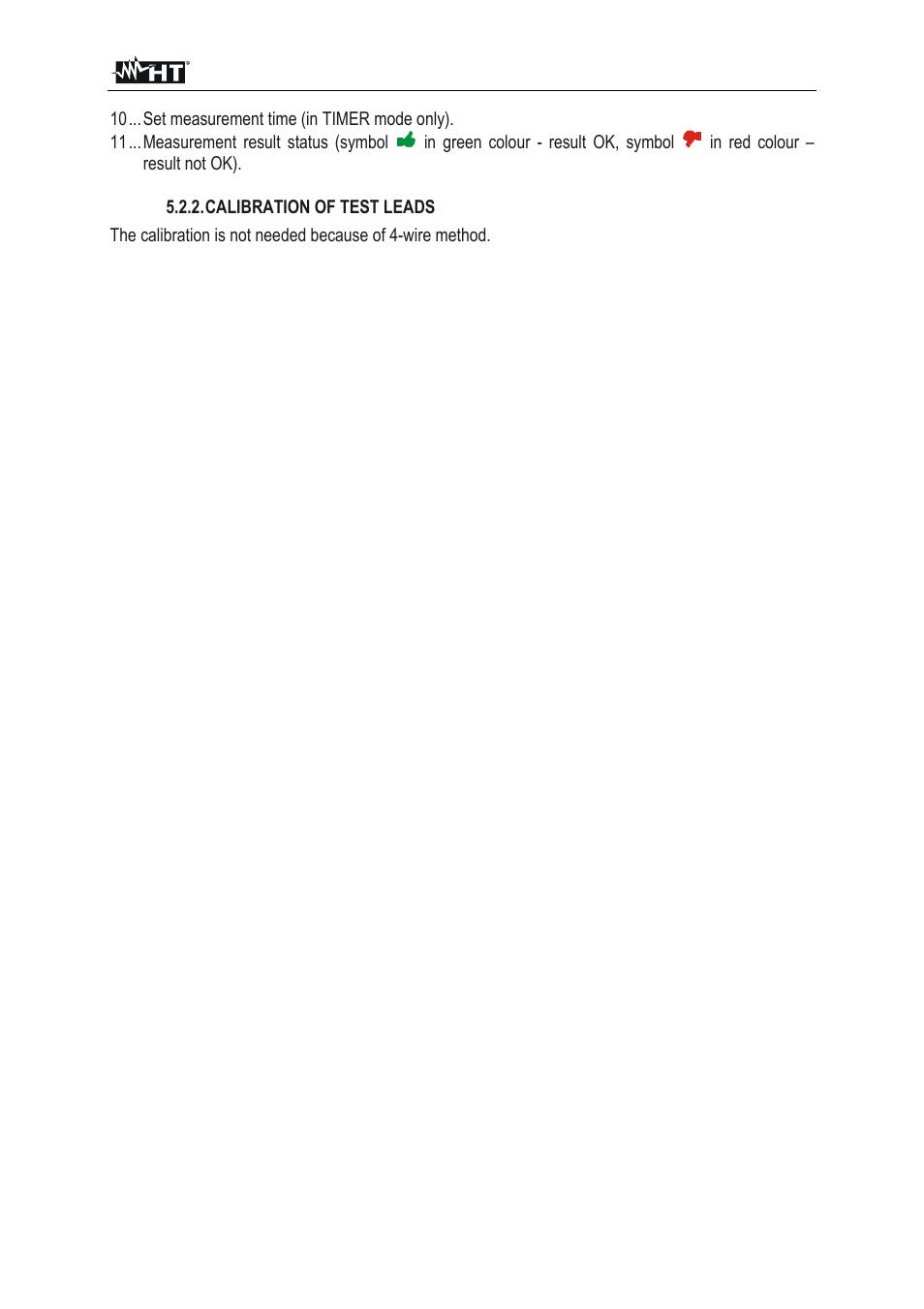 HT instruments FULLTEST3 User Manual | Page 20 / 92