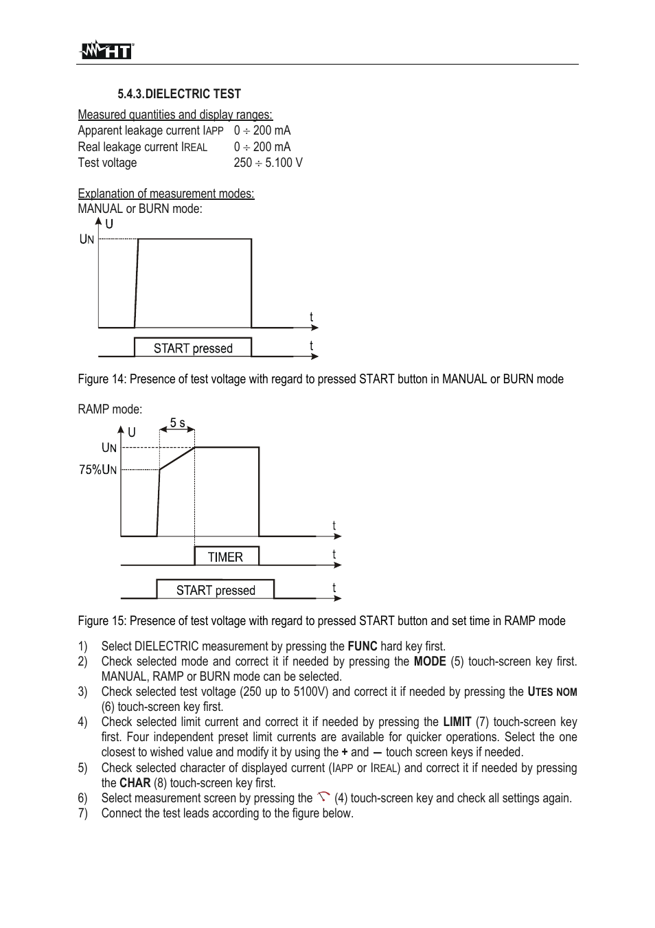HT instruments FULLTEST3 User Manual | Page 28 / 92