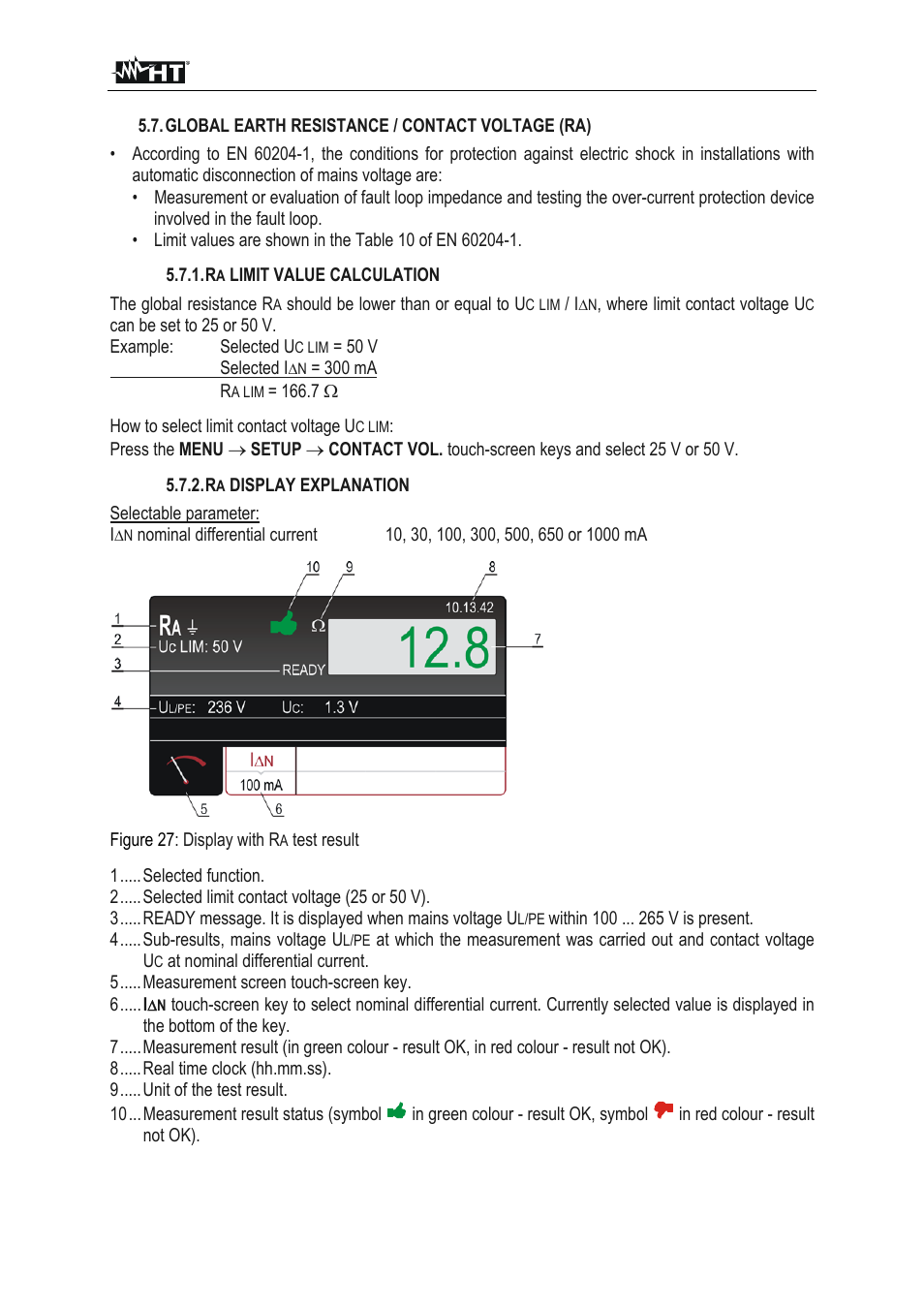 HT instruments FULLTEST3 User Manual | Page 40 / 92