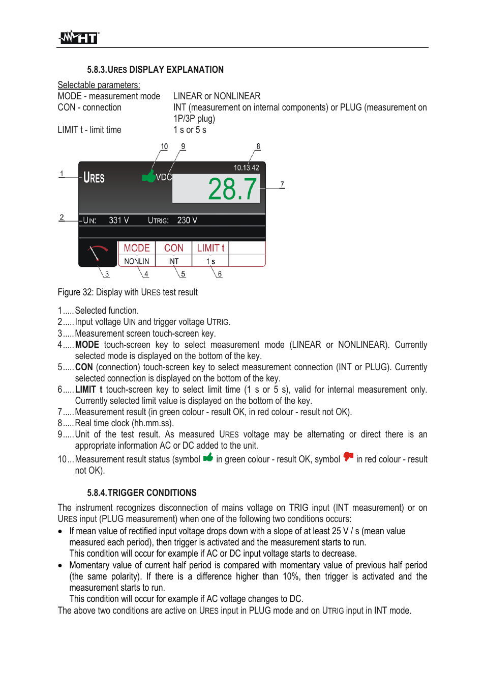HT instruments FULLTEST3 User Manual | Page 45 / 92