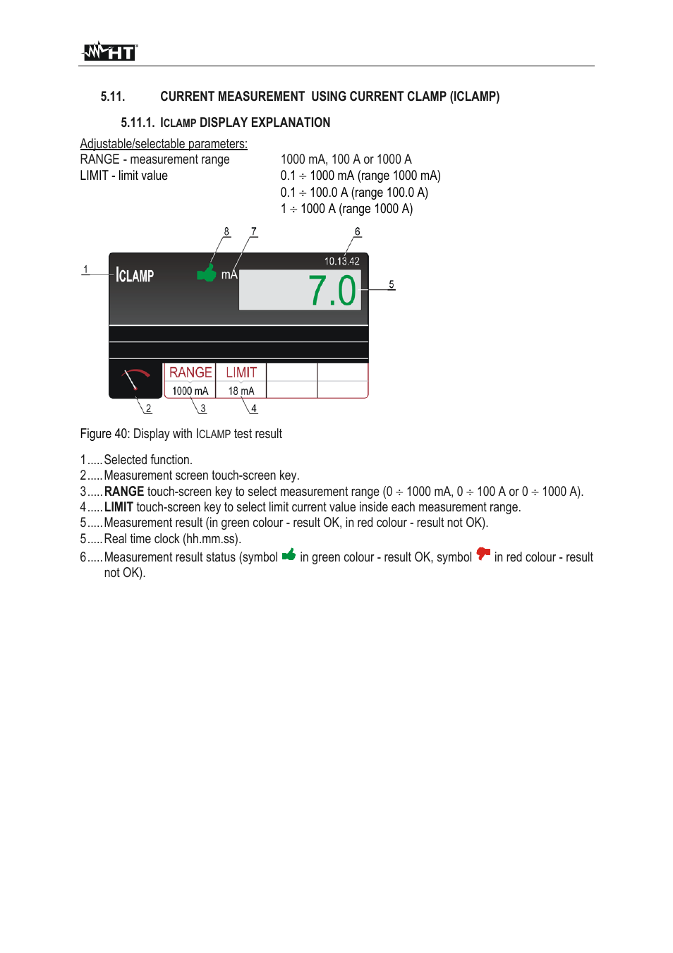 HT instruments FULLTEST3 User Manual | Page 54 / 92