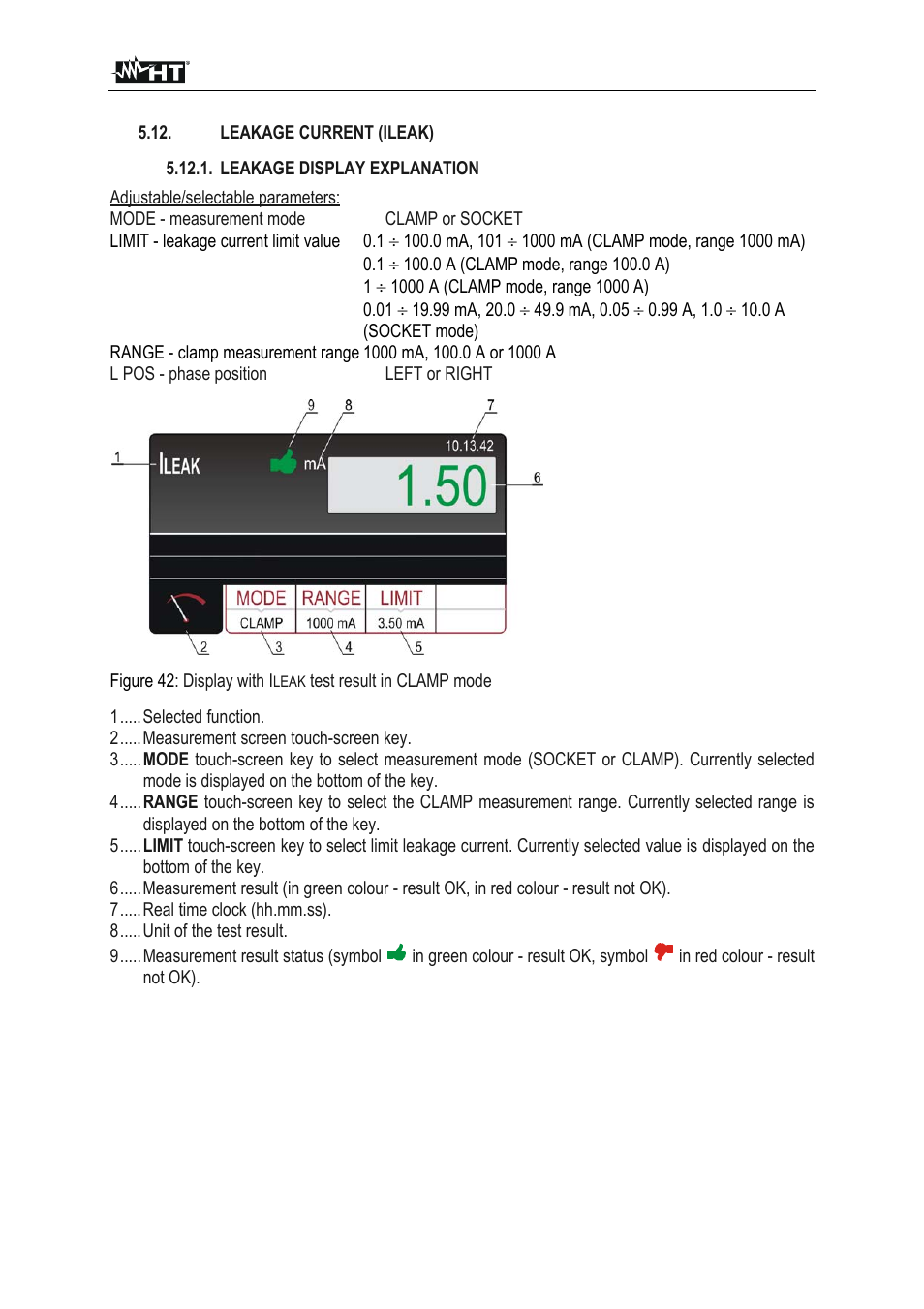 HT instruments FULLTEST3 User Manual | Page 56 / 92