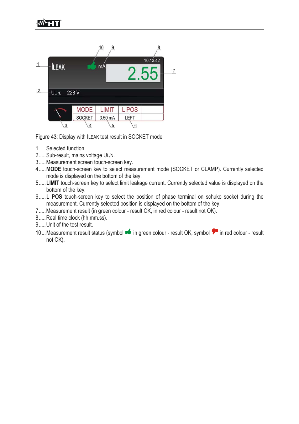 HT instruments FULLTEST3 User Manual | Page 57 / 92