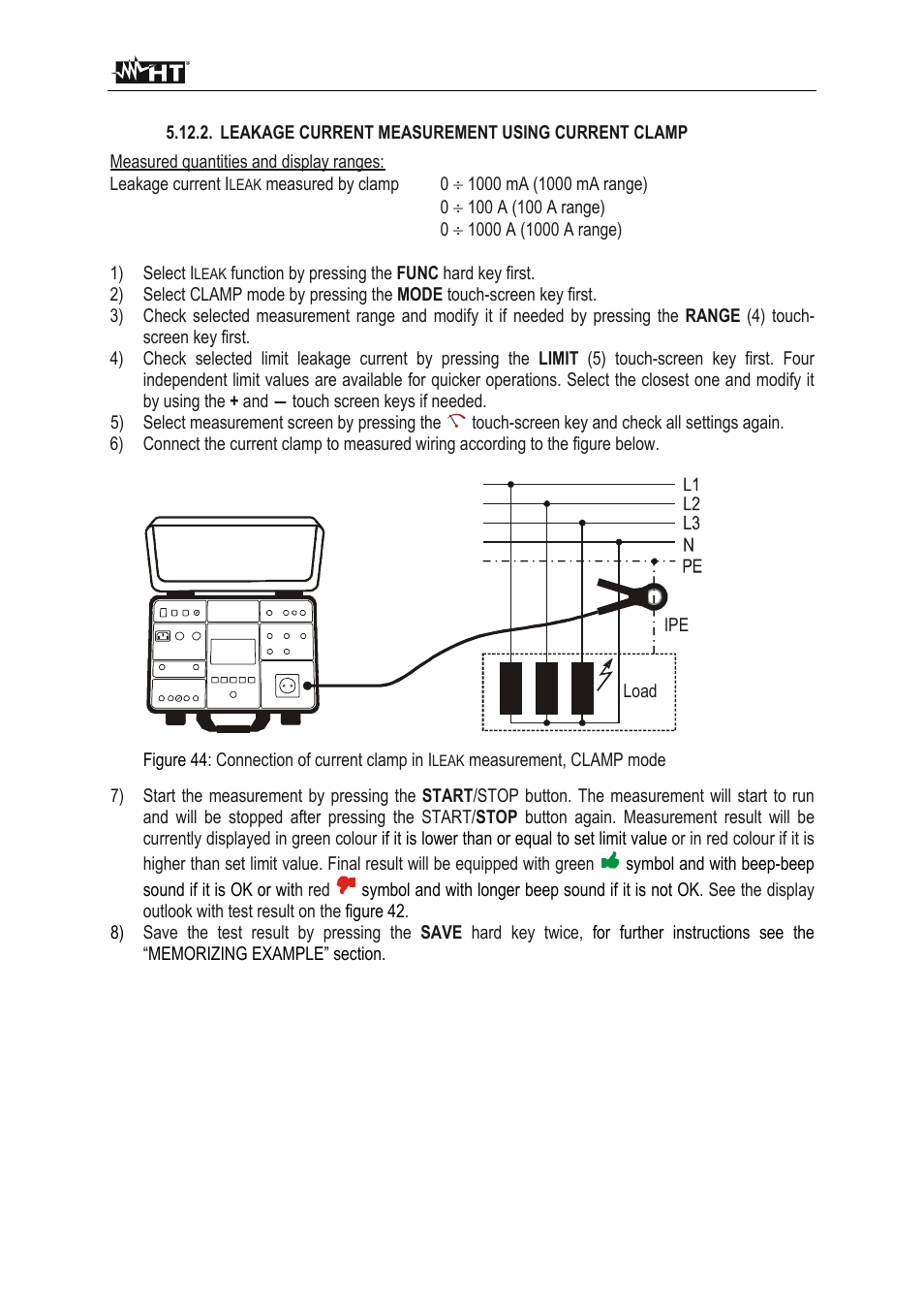 HT instruments FULLTEST3 User Manual | Page 58 / 92