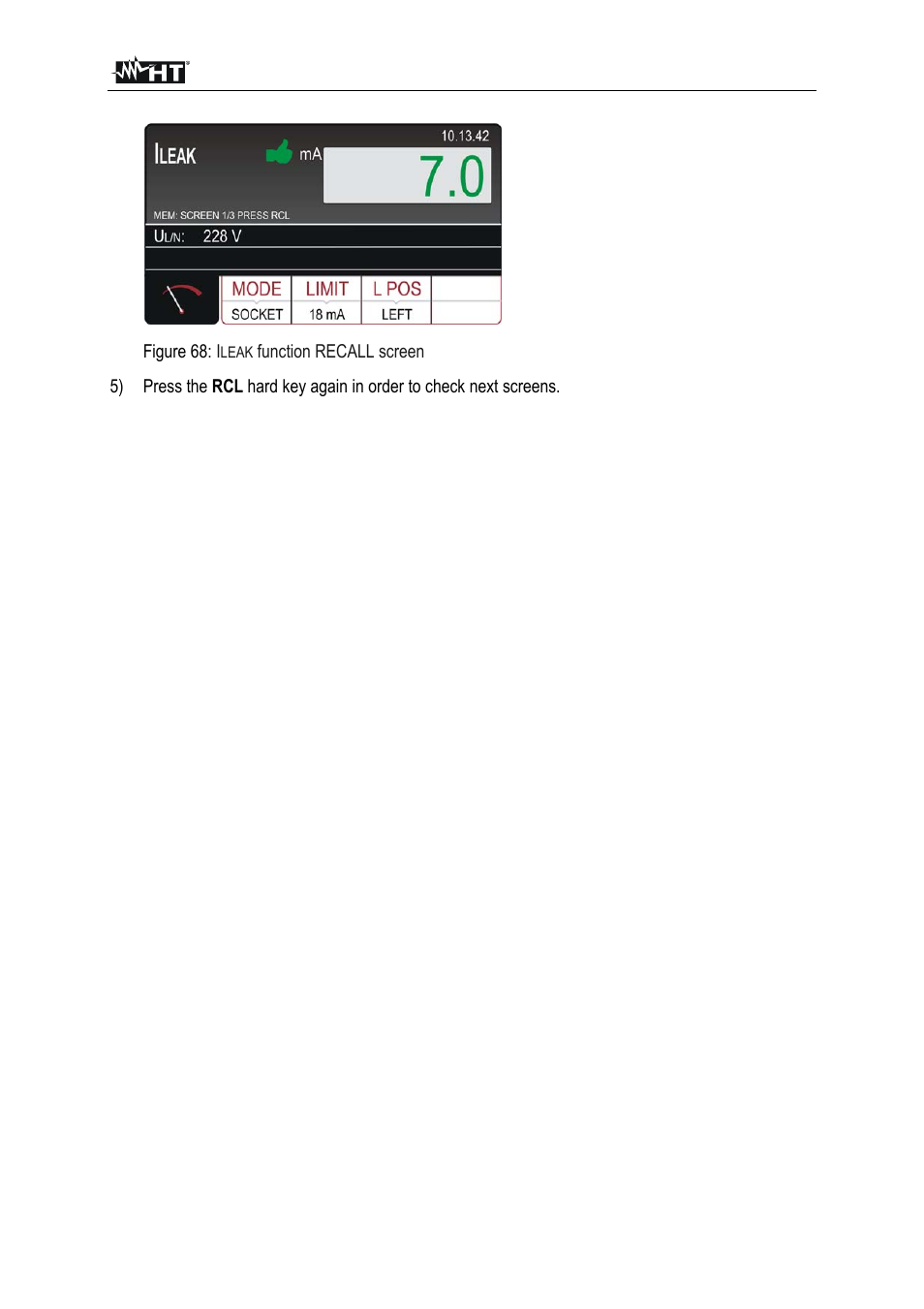 HT instruments FULLTEST3 User Manual | Page 76 / 92