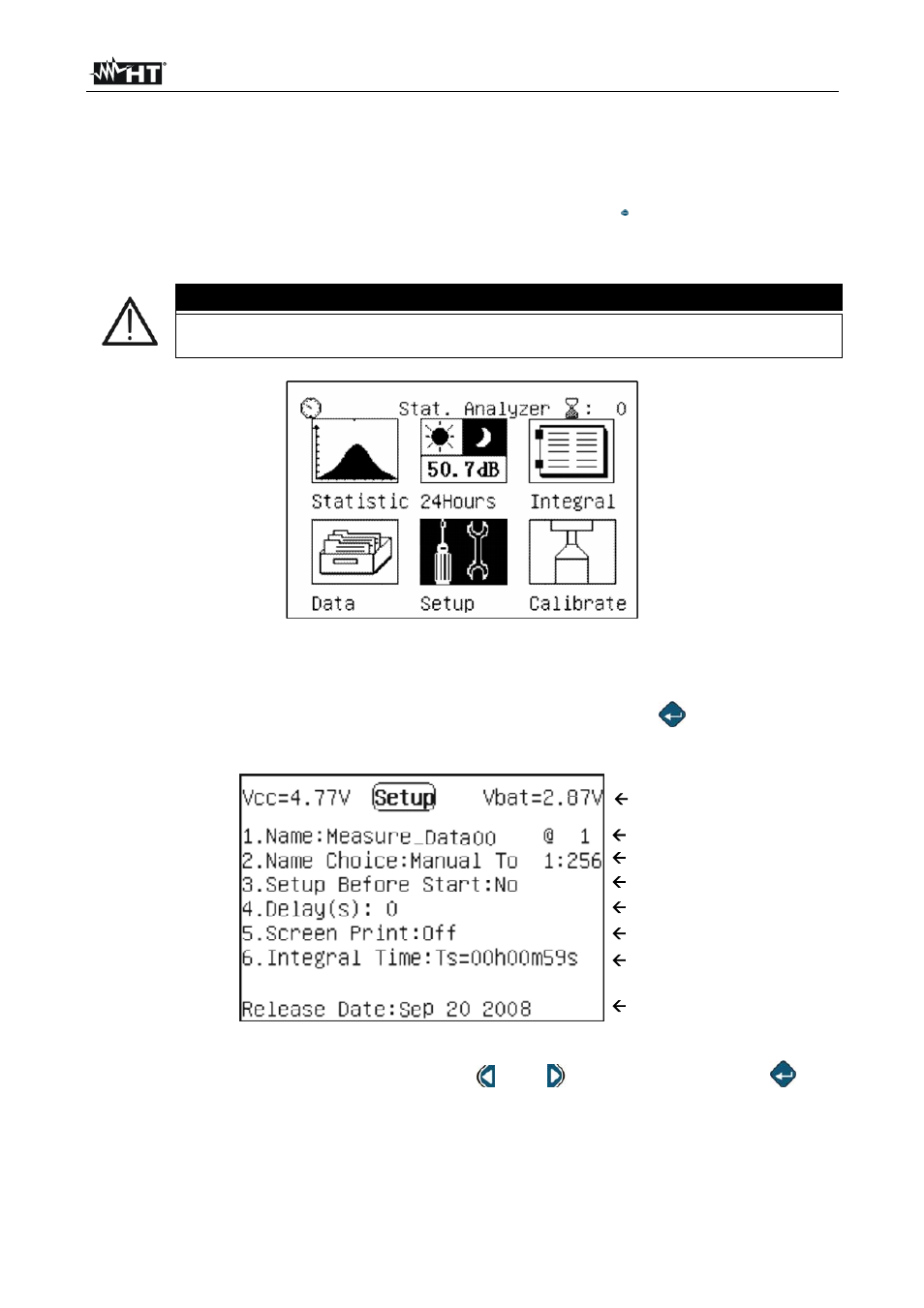 Caution | HT instruments HT157 User Manual | Page 11 / 68