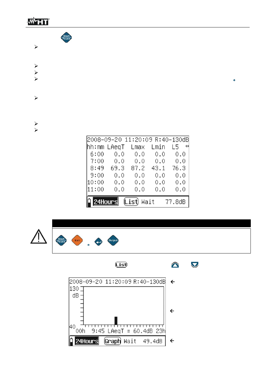 Caution | HT instruments HT157 User Manual | Page 21 / 68