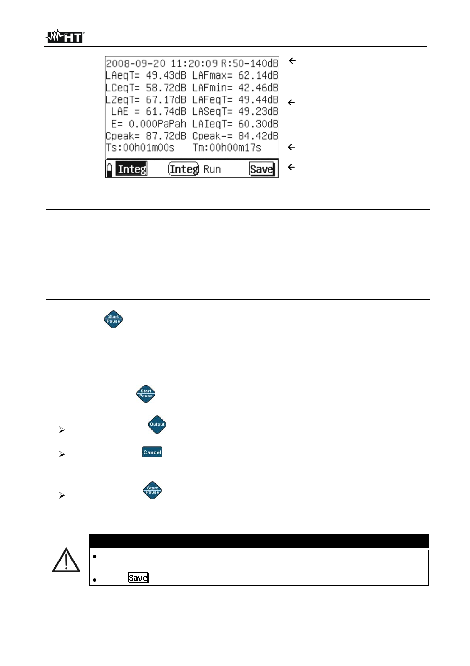 Caution | HT instruments HT157 User Manual | Page 25 / 68