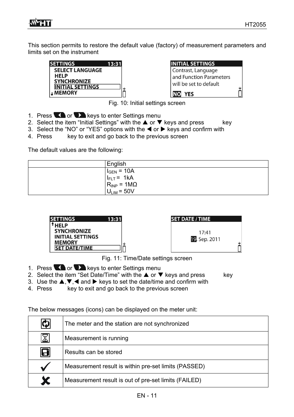 HT instruments HT7051 User Manual | Page 12 / 35