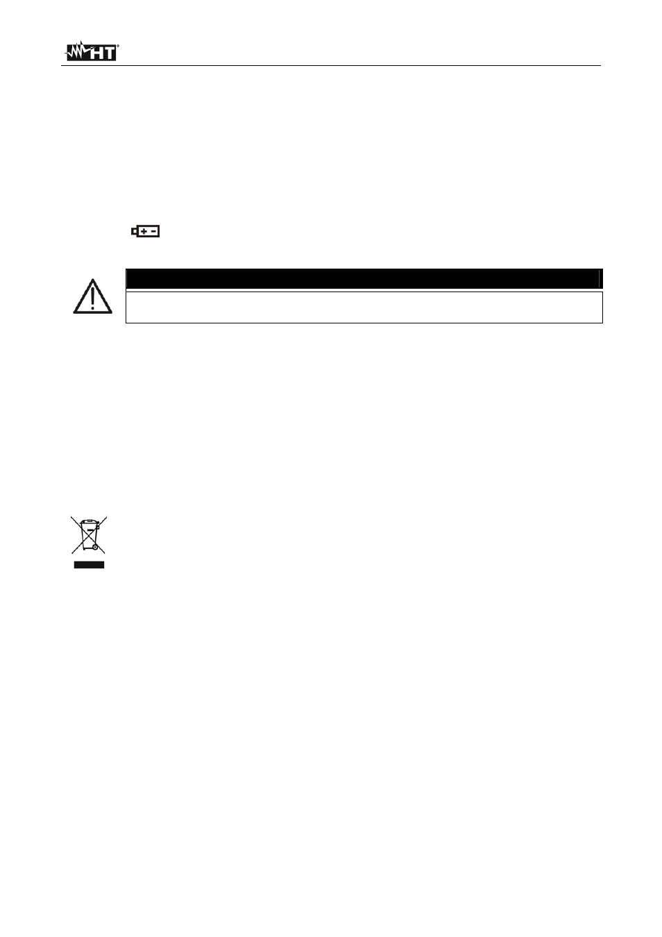 Maintenance, Caution | HT instruments HT21 User Manual | Page 14 / 17
