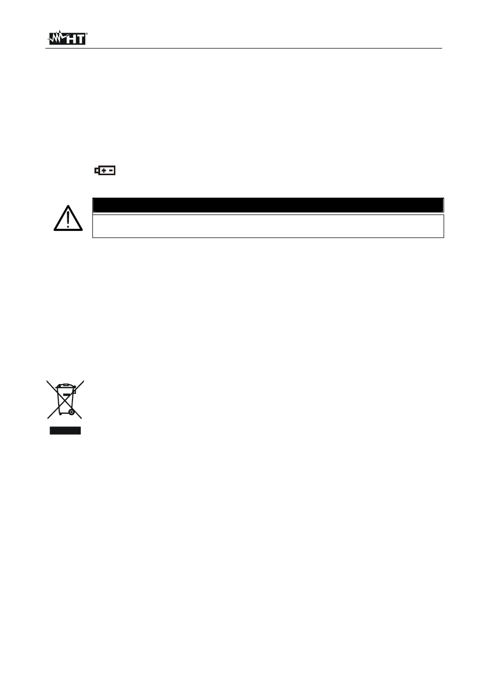Maintenance, Caution | HT instruments HT210 User Manual | Page 15 / 19